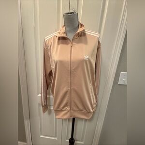 Adidas ladies loose firebird track jacket size medium